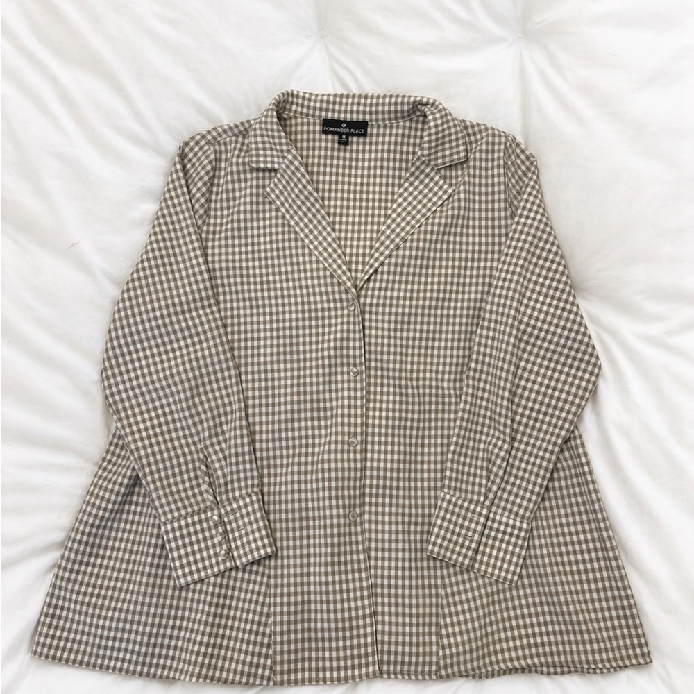 Tuckernuck Pomander Place Gingham Blouse